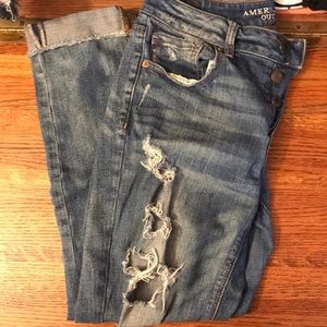 American eagle tomgirl Jeans